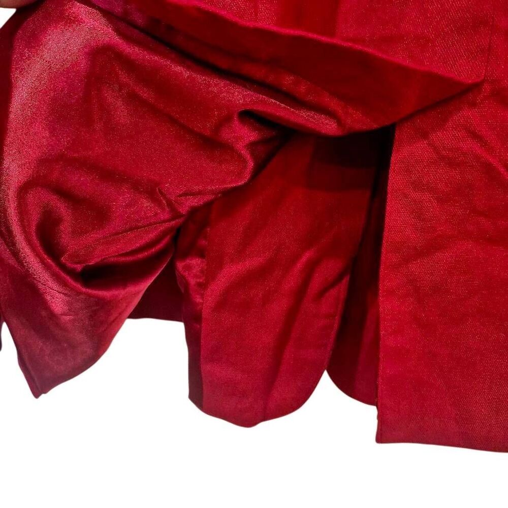 WEARVAST New NWOT Venetian Red Blazer Jacket Satin Lined Plus Size 3XL / XXXL - Picture 7 of 11